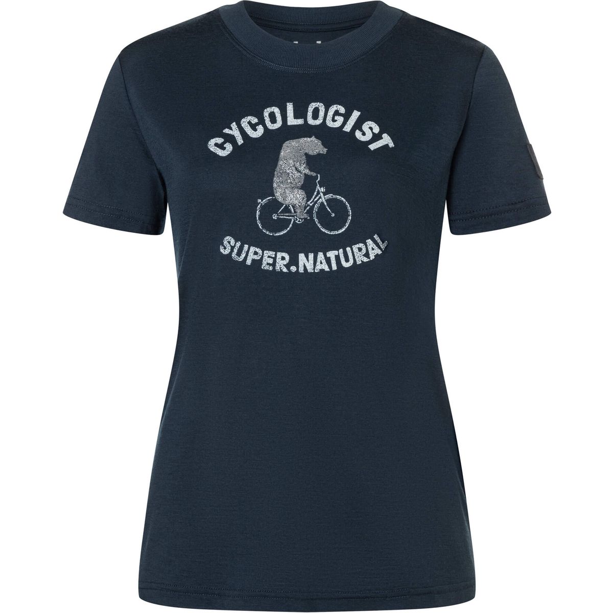 Super.Natural W Cycologist BIO J Tee blueberry/tapioca/mountain trail (16K) M SNWS0301216KM