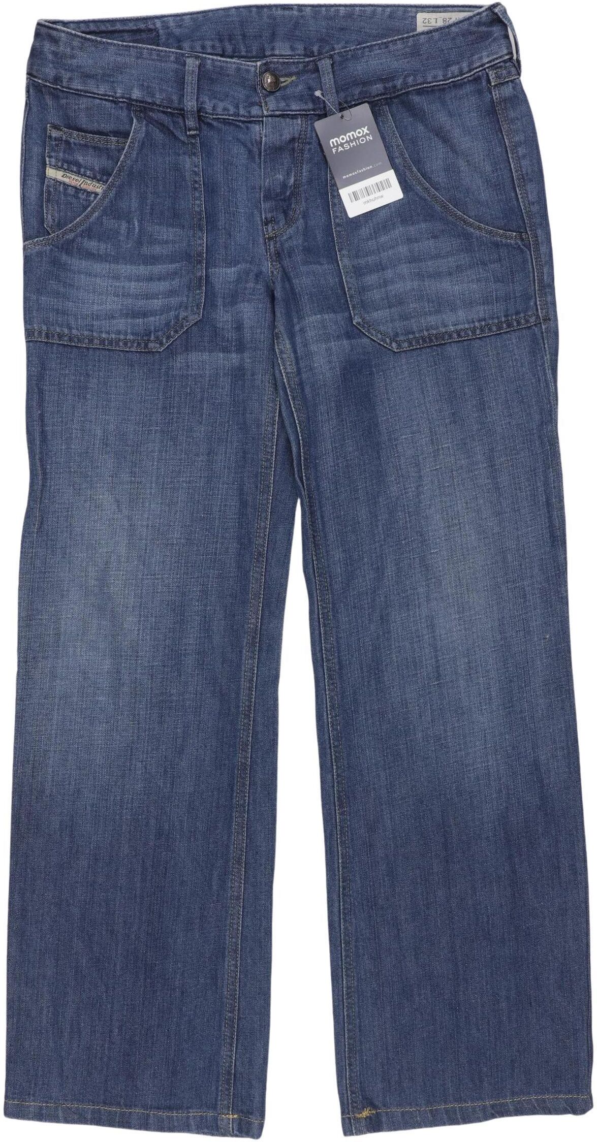 Diesel Herren Jeans, Blau, Gr. W28, Baumwolle / Leinen - Second Hand