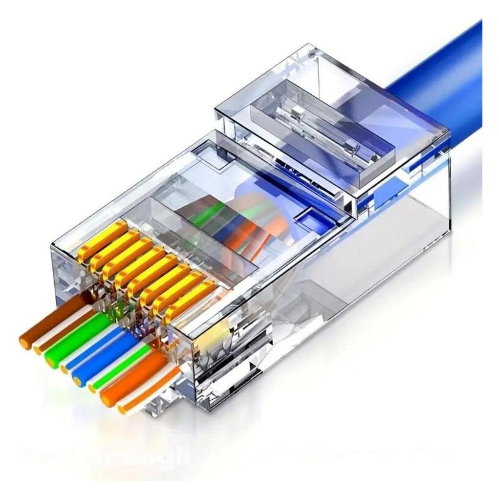 PremiumCord Konektor RJ45 8pinů, UTP Cat6 (Netzwerk Zubehör) (srj45p-c6)