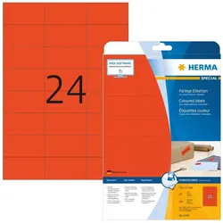 Herma, Etiketten, Etiketten