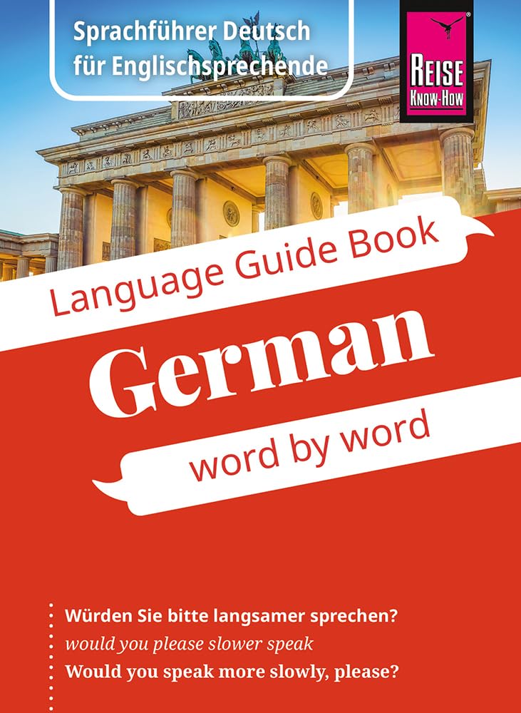 Markus Bingel - Reise Know-How Language Guide Book German - word by word: Reise Know-How Kauderwelsch-Sprachführer – Deutsch als Fremdsprache, englische Ausgabe - Preis vom 14.10.2026 23:07:16 h