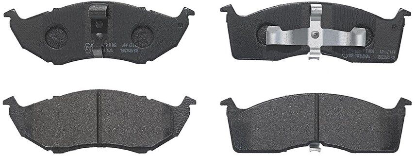 Brembo Bremsbelagsatz, Scheibenbremse P11008 Für Chrysler