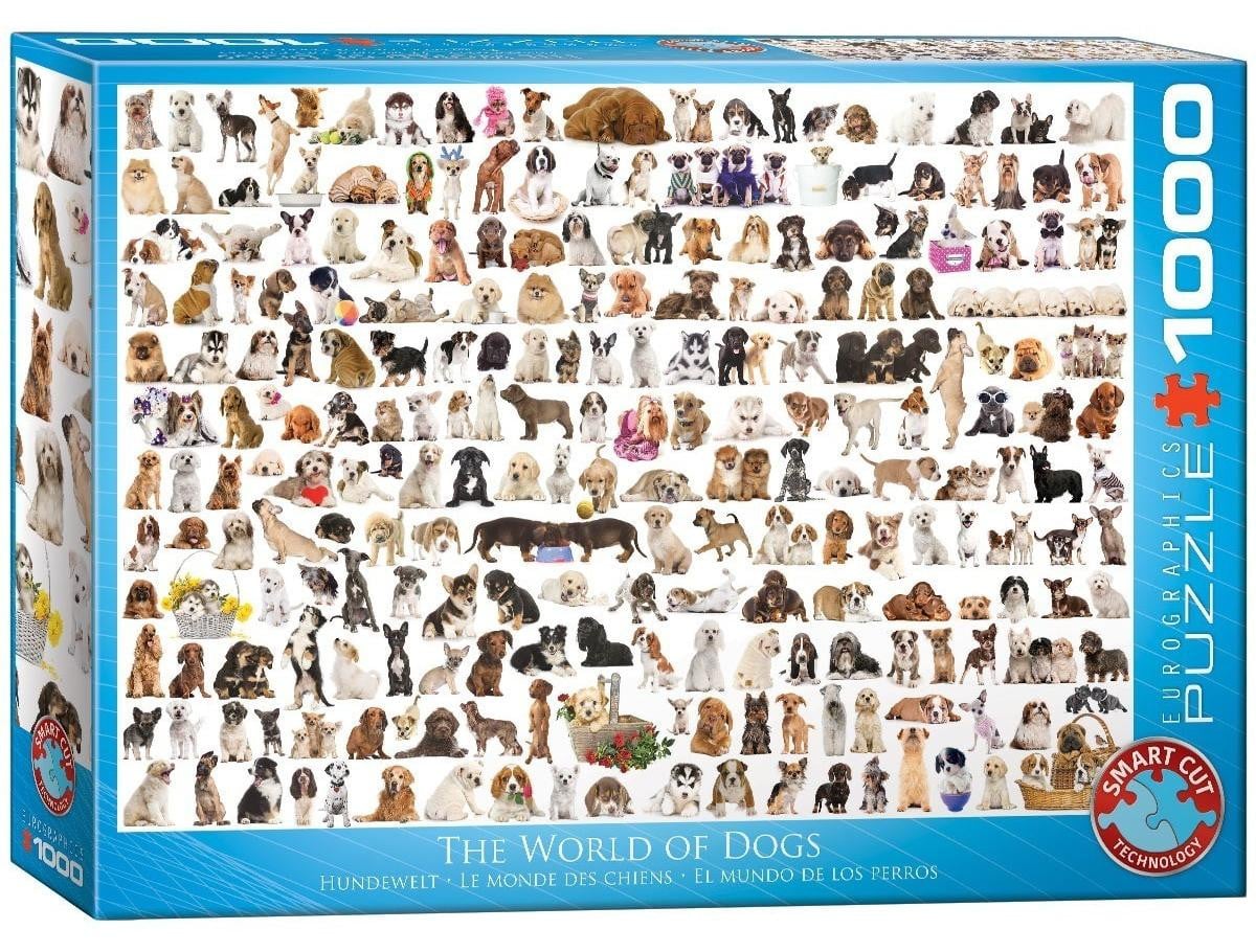 Eurographics De wereld van honden puzzel