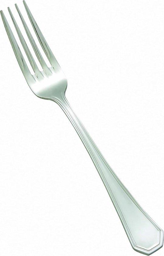 Famanu Besteckset 12-teilig aus Edelstahl - Europäisches Design, Silber