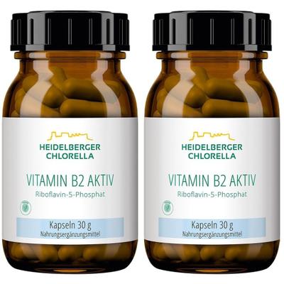 Vitamin B2 Aktiv Kapseln 2x 2x60 St
