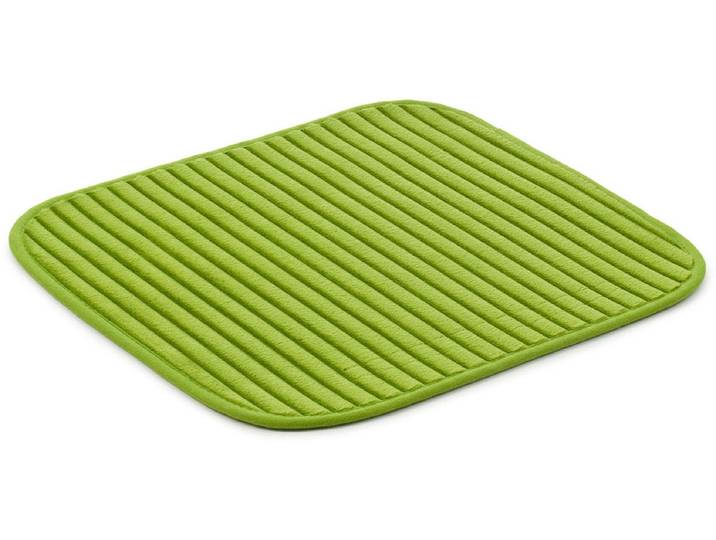 Gözze Berlin Höhe 7 mm rutschhemmend beschichtet fussbodenheizungsgeeignet Badteppich, Uni Farben, Cord Optik, waschbar