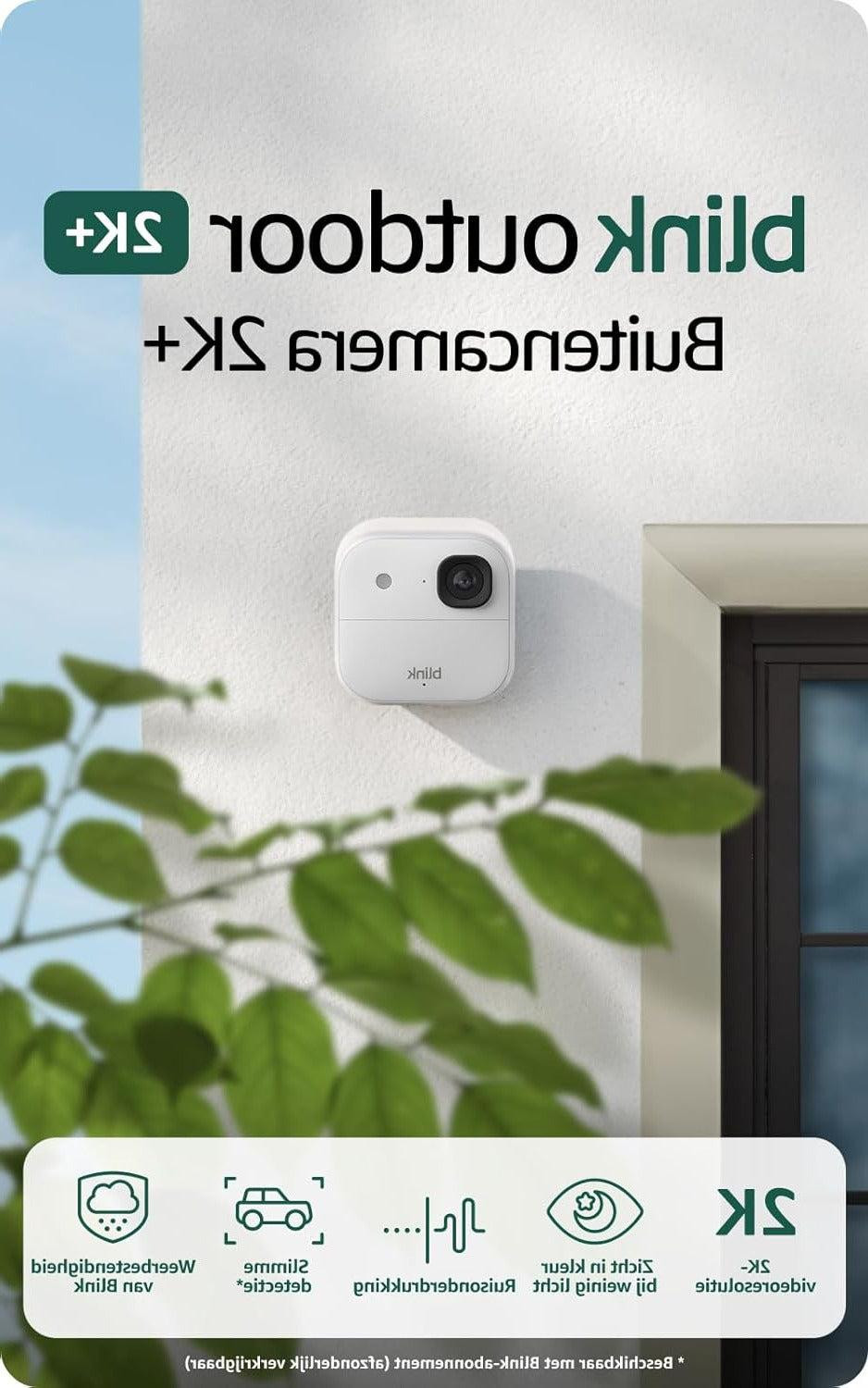 Selius Buitencamera 2K+ 4-delig Systeem Draadloos Wifi