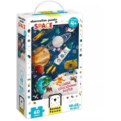 Banana Panda: Such-Puzzle – Weltraum