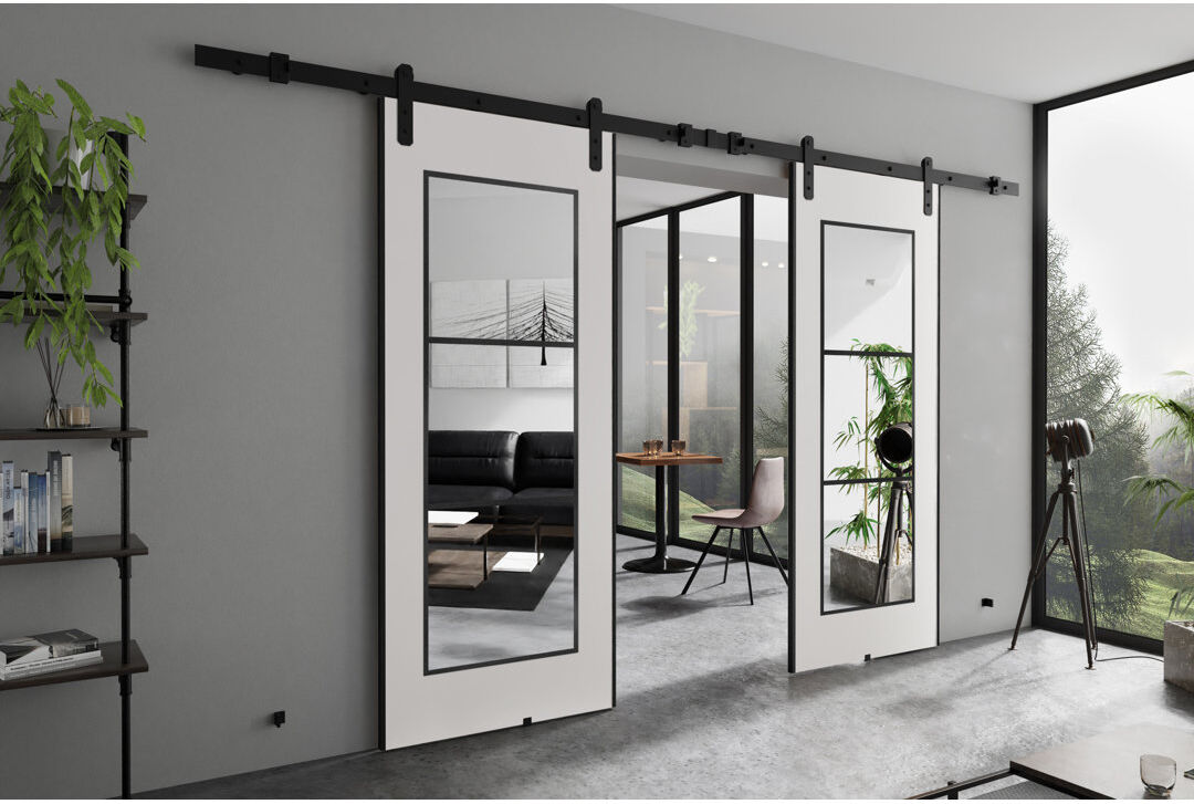 Union Rustic Door White 172cm x 205cm