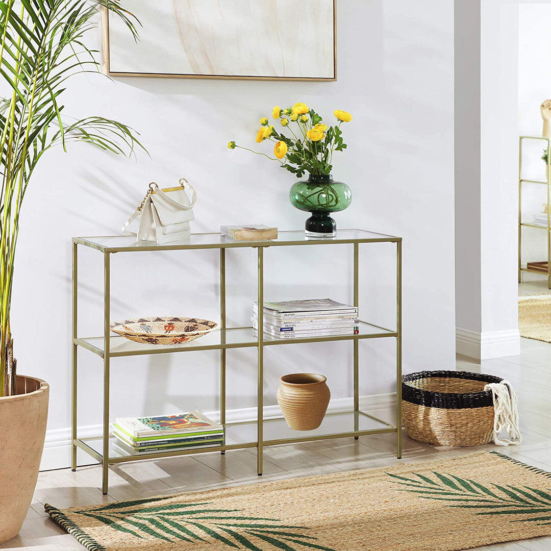 Etta Avenue Kylie 100 cm W Console Table Gold