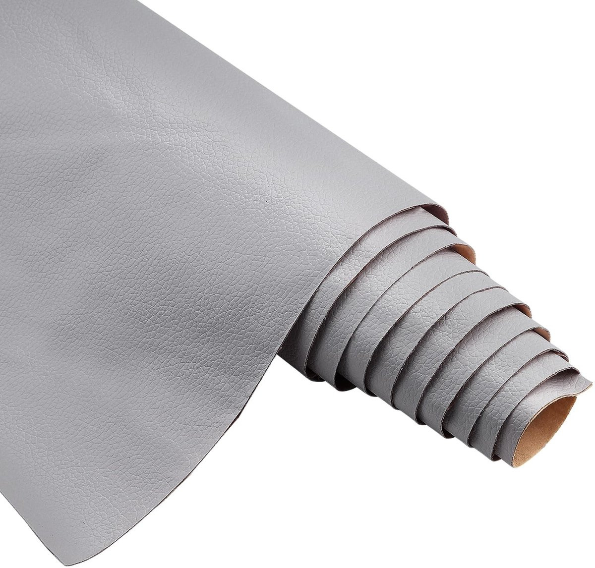 Aladdien Zelfklevende Faux Leather Patches voor Reparatie - Donkergrijs