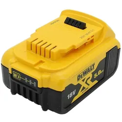 DeWalt, Werkzeugakku + Ladegerät, Original-Werkzeugakku LiIon 18V 5,0Ah DCB184 (18 V)
