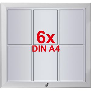 Böttcher-AG Schaukasten außen, 6 x A4, magnetisch, abschließbar