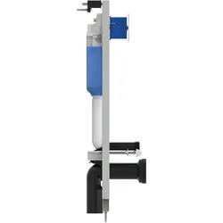 Ideal Standard ProSys WC-Vorwandelement-Paket mit Betätigungsplatte Oleas M2, weiß