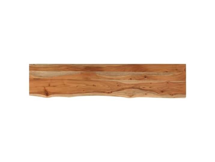 Tischplatte Akazie Massivholz 160x30x3,8cm für Rand Massives Akazienholz, Rand, rustikal, Tischplatte 160x30x3,8cm, für Bartisch und Seitentisch einfach