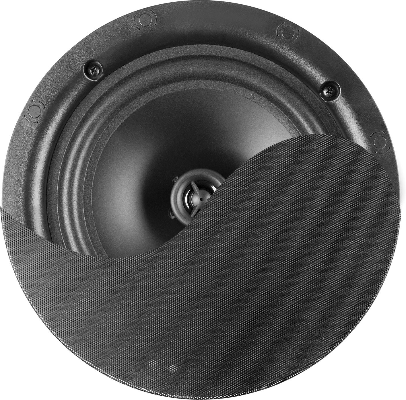 Power Dynamics Ncss6b Low Profile-Deckenlautsprecher 2-Wege 6,5" Schwarz