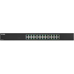 D-Link 24 Ports 2.5G/MultiGig Unmanaged Switch Metal (24 Ports), Netzwerk Switch, Schwarz