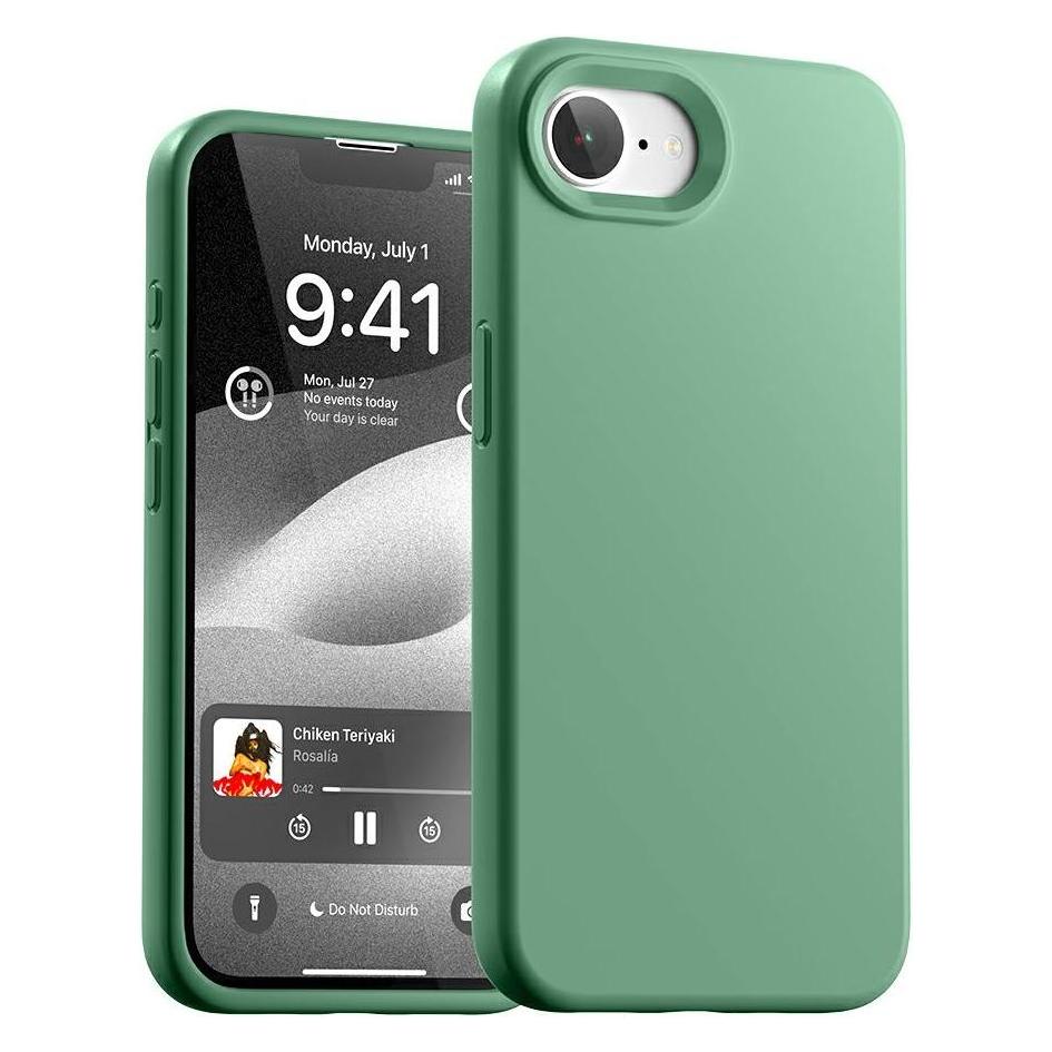 Mercury Etui Silicone do iPhone 16e zielony (Apple iPhone 16e, Apple iPhone 17e) (59049948)