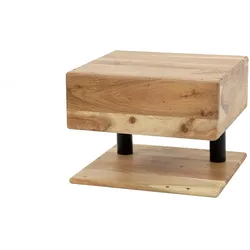 NACHTTISCH SILVEA Holz Akazie
