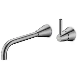 JEE-O cone Wand-Waschtischarmatur, edelstahl gebürstet, 900-1500 900-1500