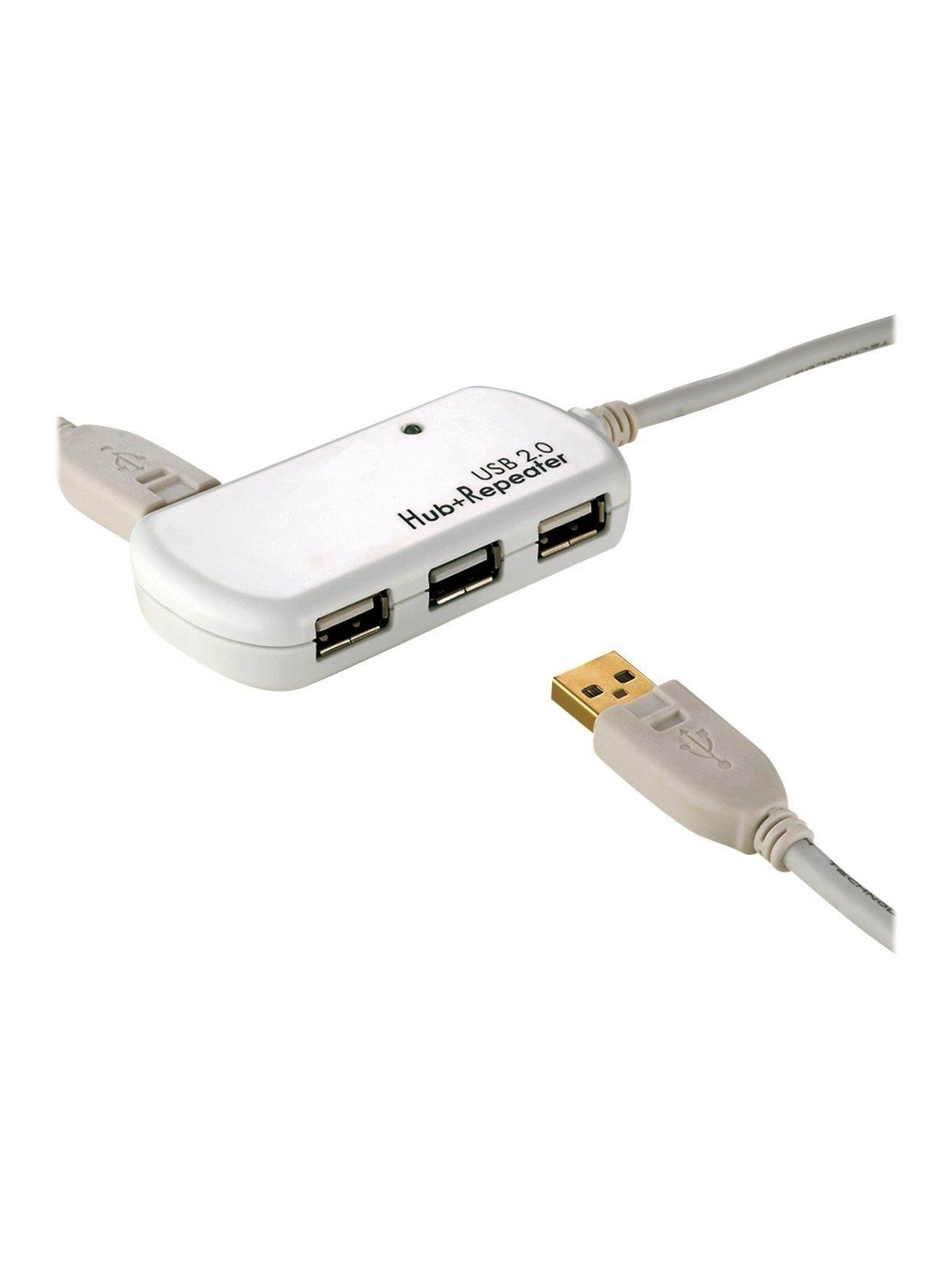 Roline USB 2.0 Hub with Repeater USB-Hubs - 4