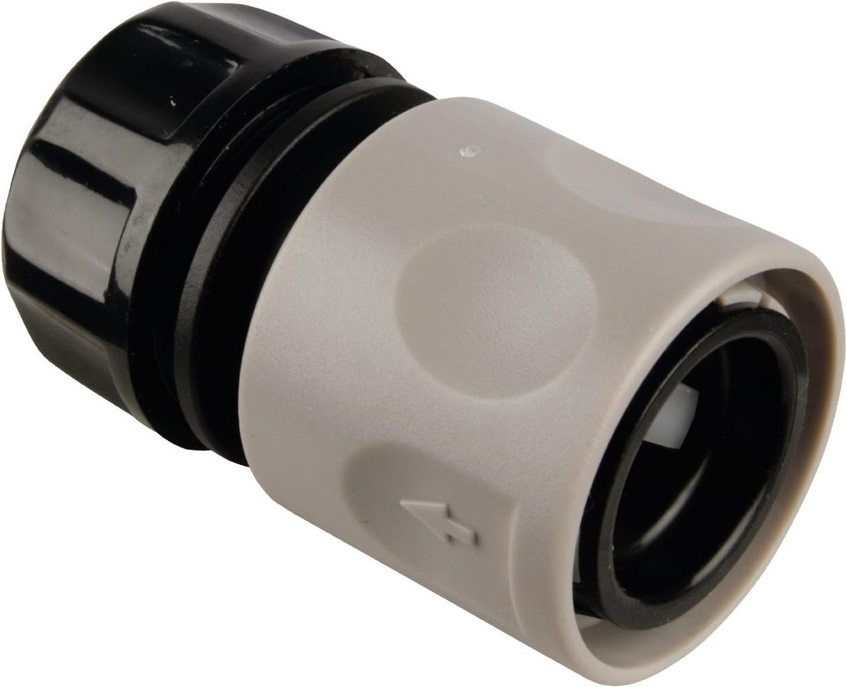 Tuinslangkoppeling met Waterstop - Universele Slangverbinder 3/4 Inch