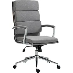 CLP Bürostuhl Cleveland Stoff   Farbe: grau, Material: Stoff