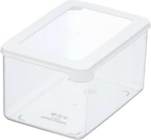 GastroMax 7727010 luchtdichte voorraadcontainer 1,65 liter transparant/wit