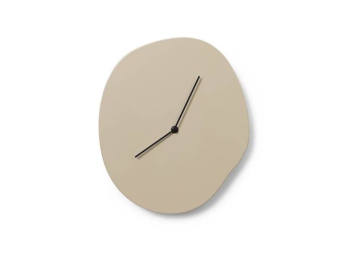 Ferm Living - Melt Wanduhr, cashmere