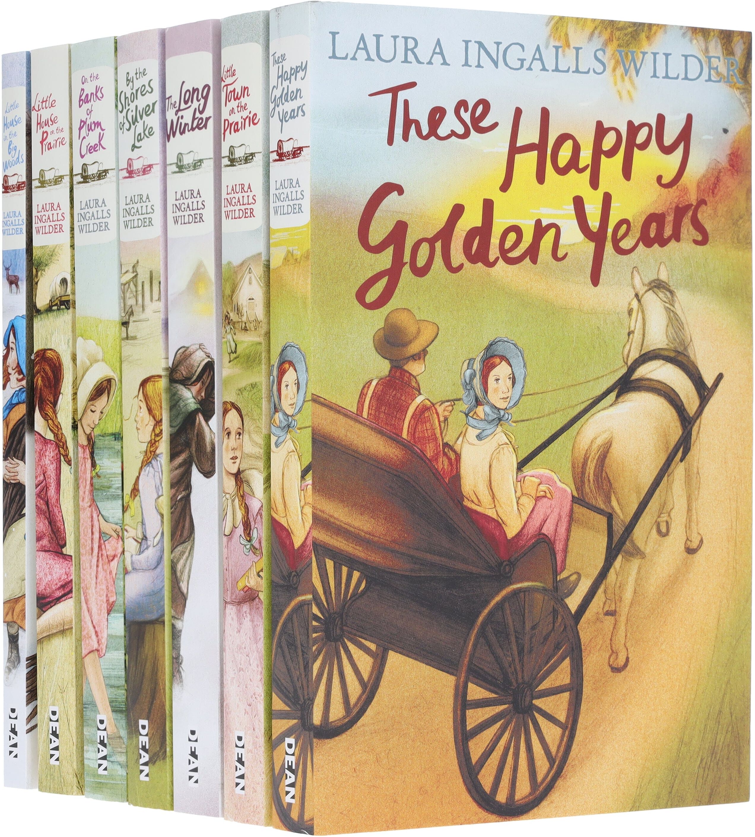 Little House on the Prairie by Laura Ingalls Wilder 7 Books Collection Set - Ages 8-12 - Paperback HarperCollins Publishers