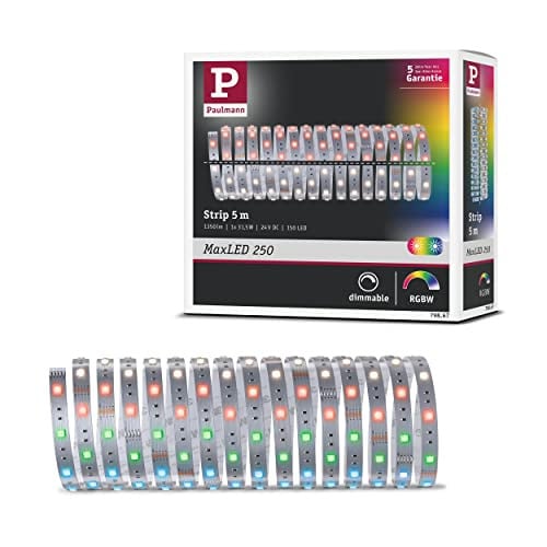 Paulmann MaxLED 250 RGBW LED-strip, multicolor, zilver