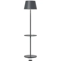 LED-Stehleuchte Garcon sompex anthrazit grau, Designer Lexis Kraft, 78 cm