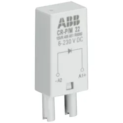 ABB CR-P/M72 Steckmodul Varistor für CR-P/M, ohne LED, 24VAC 1SVR405656R0000  - 10 Stück