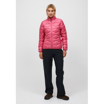 Daunenjacke PEAK PERFORMANCE "W Helium Down Jacket", Damen, Gr. M, pink (beeren), Material Füllung: 90% Entendaunen / 10% Federn. Material Innen: 100% Polyamid. Material Kragen: 100% Polyamid. Material Oberstoff: 100% Polyamid. Material Verzierung:...