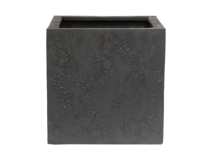 Jardin Royal Pflanzgefäss Lava 30 x 30 x 30 cm Darkbrown