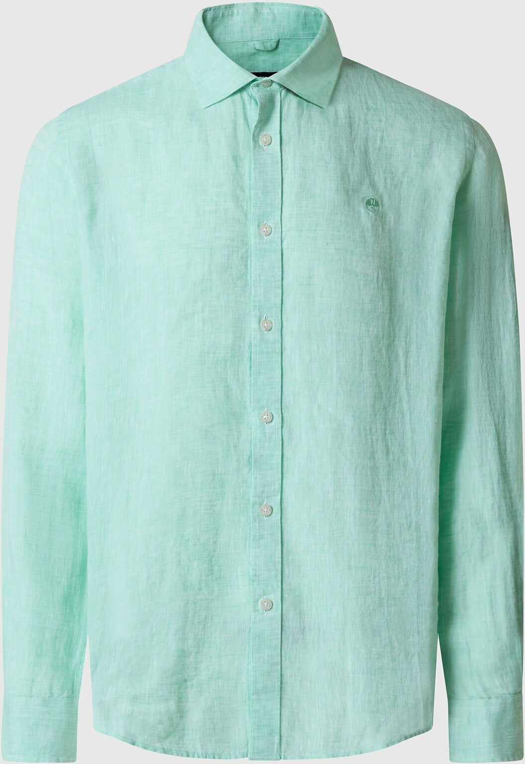 North Sails Langarm-Leinenhemd Cabbage M