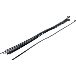 BGS Kabelbinder-Sortiment | schwarz | 8,0 x 700 mm | 10-tlg.
