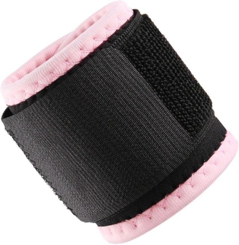 INF Sport-Kompressions-Handgelenkband, SBR-Neopren-Unterstützung, Einheitsgröße, 2er-Pack Rosa