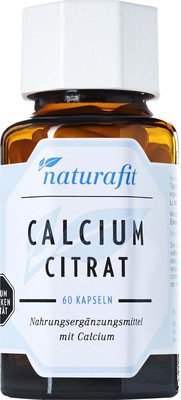 NaturaFit GmbH NATURAFIT Calcium Citrat Kapseln 49.6 g 11859122