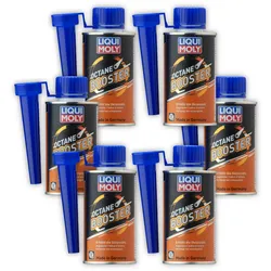 6x Additiv LIQUI MOLY 21280 Octane Booster PKW 2 Takt + 4 Takt Benzin Racing 200ml