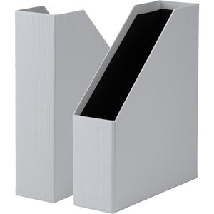 Rössler-Papier Stehsammler 1318452170, S.O.H.O., A4, Pappe, stone, 3 Stück