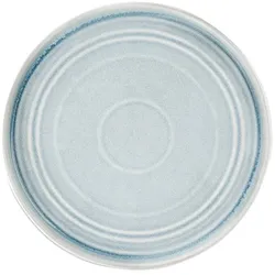 Olympia Cavolo Flacher runder Teller eisblau 27cm