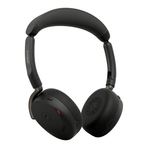 Jabra Evolve3 65 Flex MS, Link390a On Ear Kopfhörer Bluetooth Schwarz