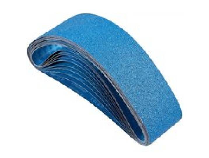 VEVOR Bande Abrasive, 100 x 915 mm, Bande de Ponceuse, 2 de Chaque Grain 40, 60, 80, 120, 240, 10 PCS Bandes Abrasives Mixtes en Zircone pour Ponceuses à Bande, Polissage de Métaux, Acier Inoxydable