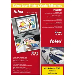 Folex, Kopierpapier, Selbstklebende Folie (A4, 50 Blätter)