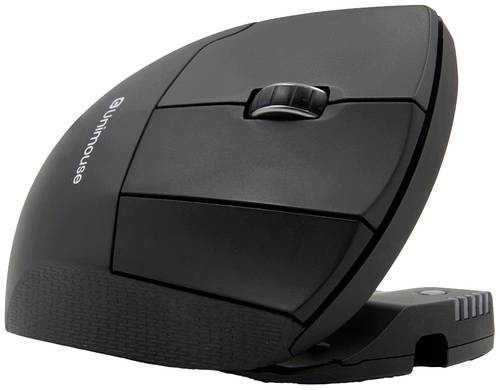 Contour Design UniMouse Bluetooth Maus Bluetooth Optisch Schwarz 7 Tasten 800 dpi, 1000 dpi, 1200 dpi, 1400 dpi, 1600 dpi, 2000 dpi, 2400 dpi, 28