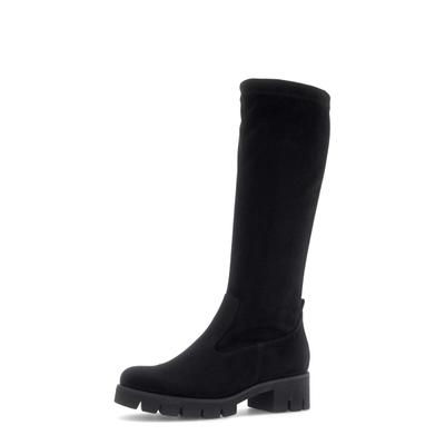 Stiefel GABOR "Sportlicher Stiefel", Damen, Gr. 36, schwarz, Schuhe Stiefel