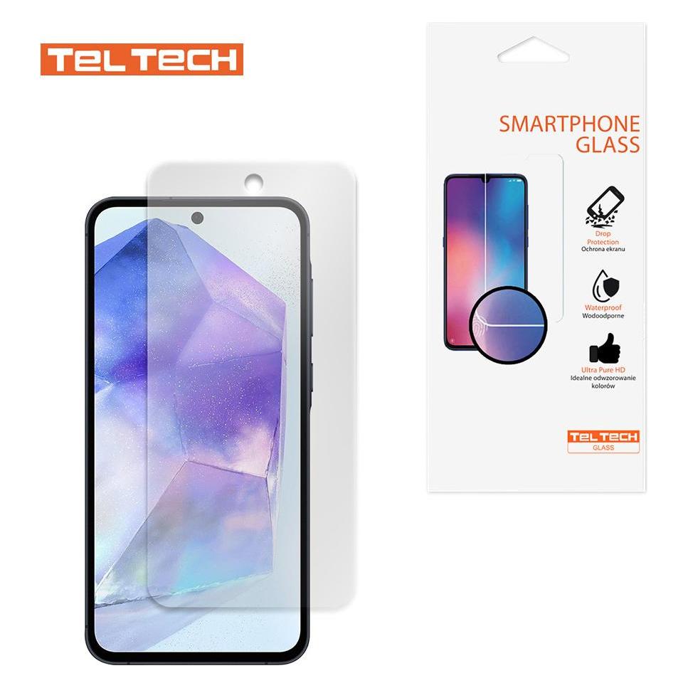 Teltech 2.5d Gehärtetes Glas Motorola Moto G54 / G14 - Flaches Schutzglas (1 Stk., Motorola Moto G14, Motorola Moto G54) (60441873)