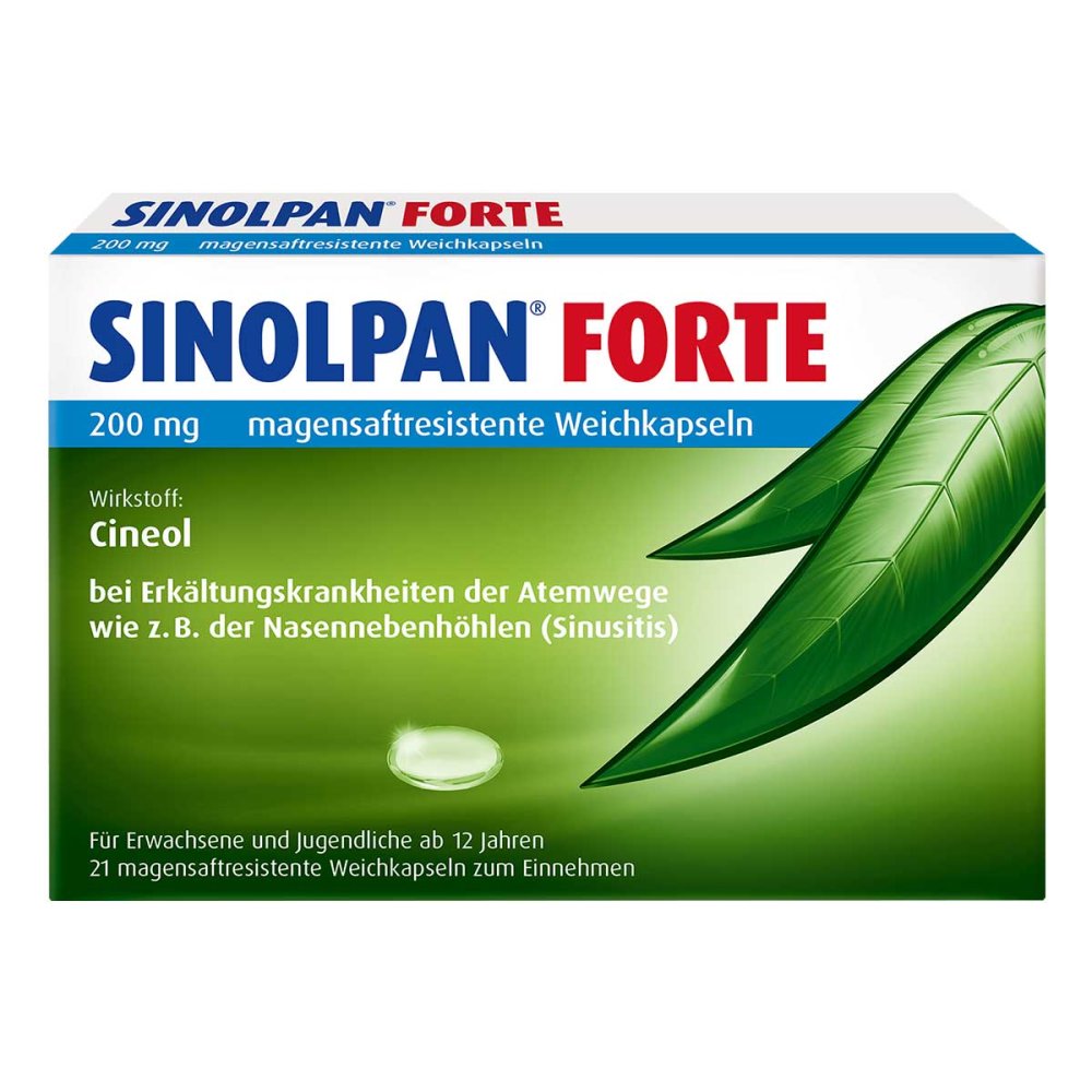 Engelhard Arzneimittel GmbH & Co.KG Sinolpan forte 200 mg magensaftresistent Weichkapseln 13816944