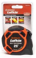 Lufkin 700 Series 25 ft. L X 1 in. W Self Centering Tape Measure 1 pk - 25 ft.